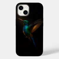 Black 4 Luxe iPhone 14 Case-Mate, Flying Bird