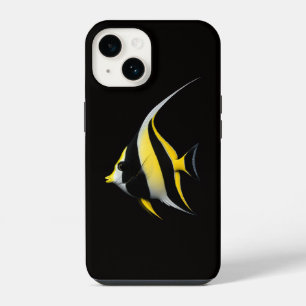 Black 4 Luxe iPhone 14 Mate, Moorish Idol Case