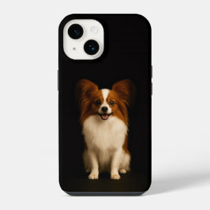 Black 4 Luxe iPhone 14 Mate, Refined Papillon Case