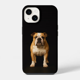 Black 4 Luxe iPhone 14 Mate, Stamina Bulldog Case