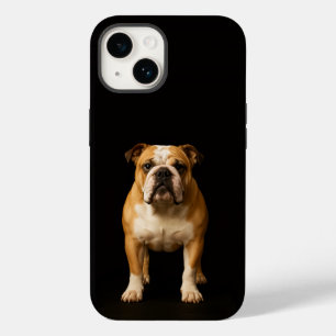 Black 4 Luxe iPhone 14 Mate, Stamina Bulldog Case-Mate iPhone 14 Case