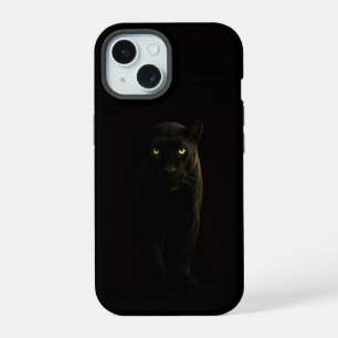Black 4 Luxe iPhone 15 Case, Black Panther Case