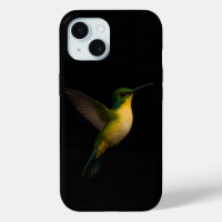 Black 4 Luxe iPhone 15 Case-Mate, Flying Bird