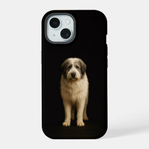 Black 4 Luxe iPhone 15 Case, Mioritic Shepherd Case