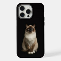 Black 4 Luxe iPhone 15 Pro Max, Birmanese Cat