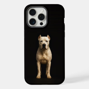 Black 4 Luxe iPhone 15 Pro Max Bold Dogo Argentino Case