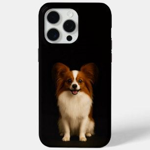 Black 4 Luxe iPhone 15 Pro Max, Refined Papillon iPhone 15 Pro Max Case