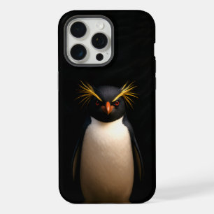 Black 4 Luxe iPhone 15 Pro Max, Rockhopper Penguin Max Case