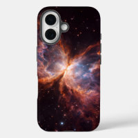 Black 4 Luxe iPhone 16 Mate, Butterfly Nebula
