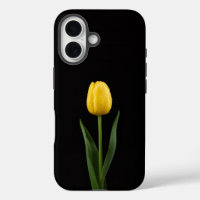 Black 4 Luxe iPhone 16 Mate, Golden Tulip