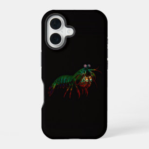 Black 4 Luxe iPhone 16 Mate, Mantis Shrimp Case