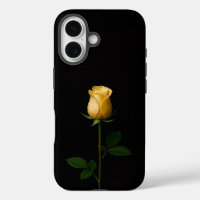 Black 4 Luxe iPhone 16 Mate, Sunlite Yellow Rose