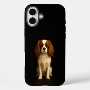 Black 4 Luxe iPhone 16 Plus, Cavalier Spaniel Plus Case