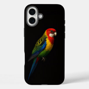 Black 4 Luxe iPhone 16 Plus, Eastern Rosella iPhone 16 Plus Case