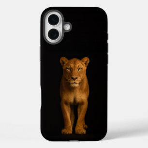 Black 4 Luxe iPhone 16 Plus, Noble Lioness iPhone 16 Plus Case