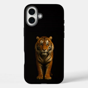 Black 4 Luxe iPhone 16 Plus, Noble Tiger Plus Case