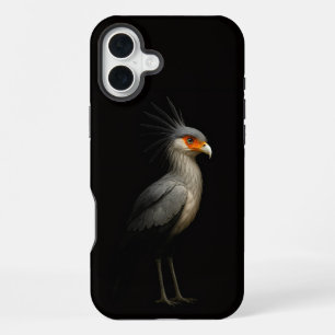 Black 4 Luxe iPhone 16 Plus, Secretarybird Plus Case
