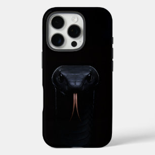 Black 4 Luxe iPhone 16 Pro Case-Mate, Black Mamba Case