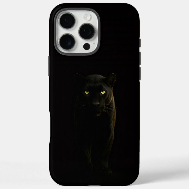 Black 4 Luxe iPhone 16 Pro Max, Black Panther Case-Mate iPhone Case (Back)