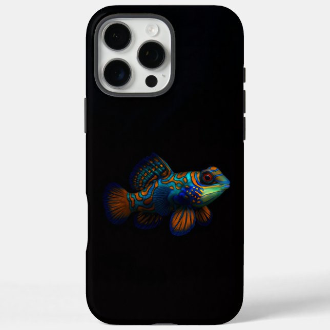 Black 4 Luxe iPhone 16 Pro Max, Dragonet Mandarin Case-Mate iPhone Case (Back)