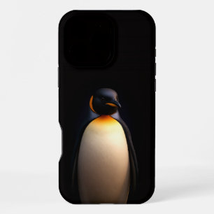 Black 4 Luxe iPhone 16 Pro Max, Emperor Penguin Max Case