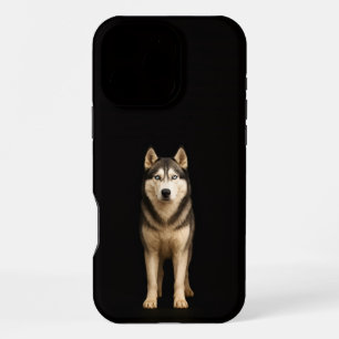 Black 4 Luxe iPhone 16 Pro Max, Icy Elite Husky Max Case