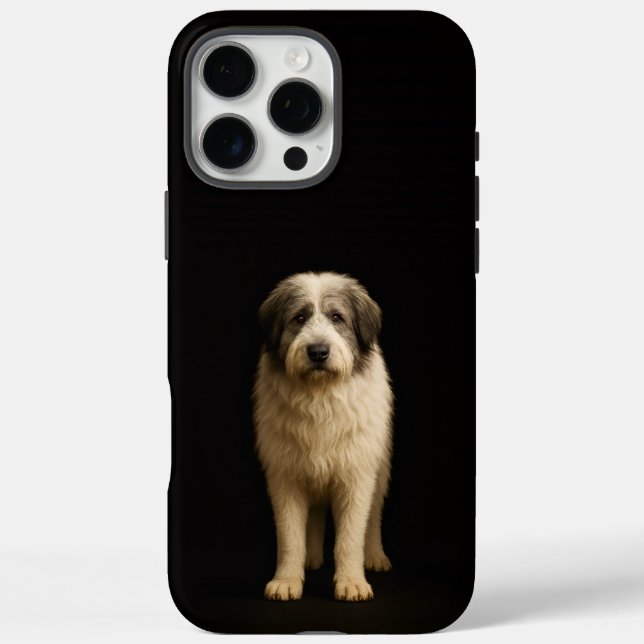 Black 4 Luxe iPhone 16 Pro Max, Mioritic Shepherd Case-Mate iPhone Case (Back)