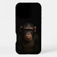 Black 4 Luxe iPhone 16 Pro Max, Serene Chimpanzee