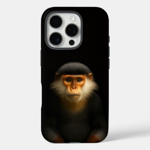 Black 4 Luxe iPhone 16 Pro, Red Douc Langur iPhone 16 Pro Case