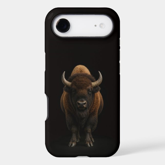 Black 4 Luxe iPhone 17 Air, American Bison (Back)