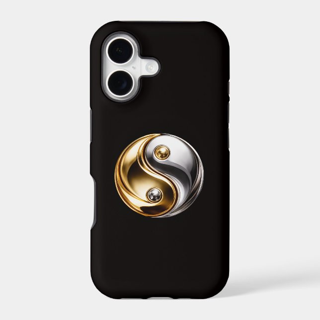 Black 4 Luxe iPhone 17 Mate, Harmony Yin Yang (Back)