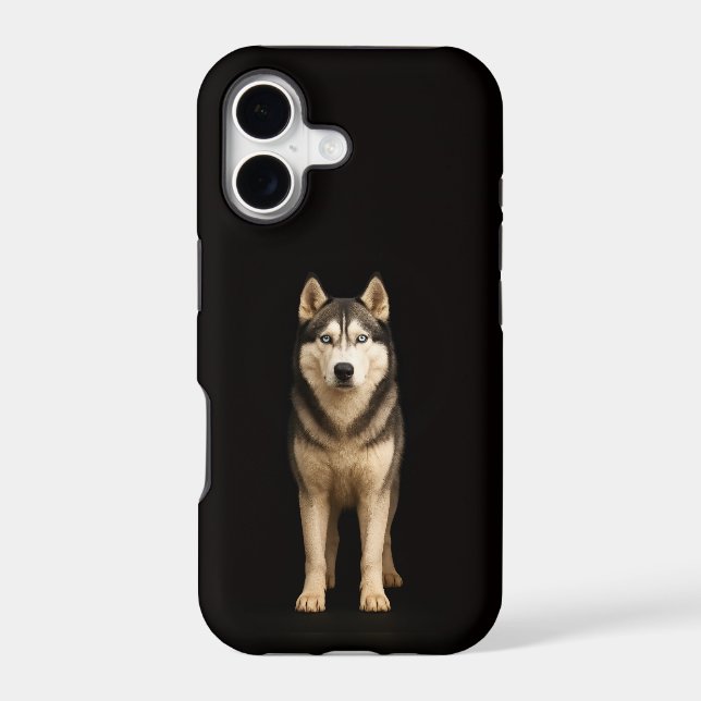 Black 4 Luxe iPhone 17 Mate, Icy Elite Husky (Back)