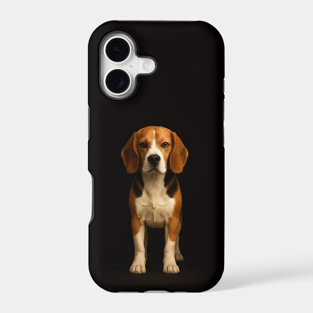 Black 4 Luxe iPhone 17 Mate, Kind Beagle (Back)