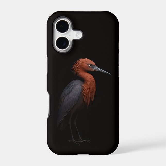 Black 4 Luxe iPhone 17 Mate, Reddish Egret (Back)