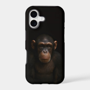 Black 4 Luxe iPhone 17 Mate, Serene Chimpanzee