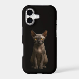 Black 4 Luxe iPhone 17 Mate Sphynx Cat