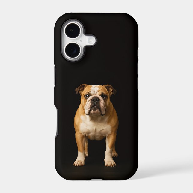 Black 4 Luxe iPhone 17 Mate, Stamina Bulldog (Back)