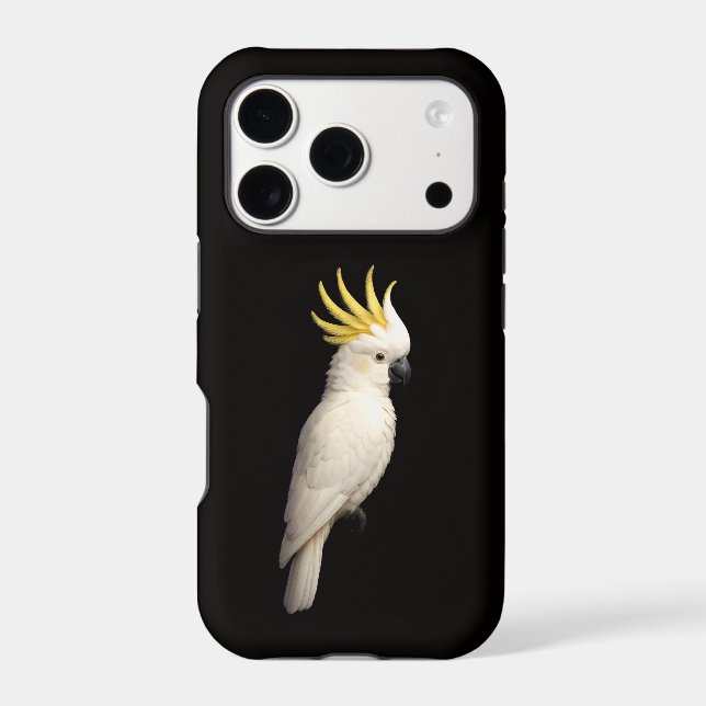 Black 4 Luxe iPhone 17 Pro, Crested Cockatoo  (Back)