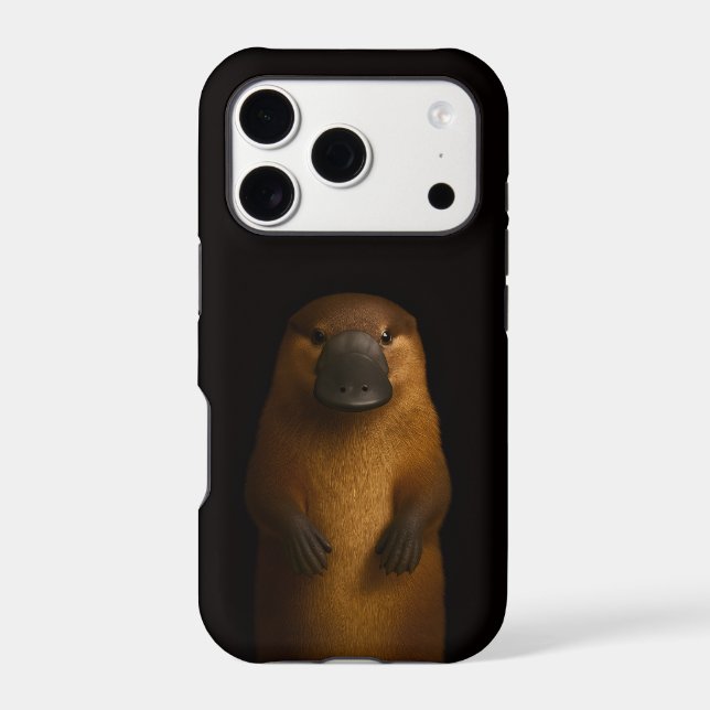 Black 4 Luxe iPhone 17 Pro, Elegant Platypus (Back)