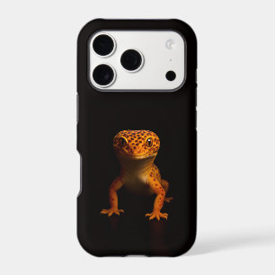 Black 4 Luxe iPhone 17 Pro, Leopard Gecko Lizard