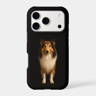 Black 4 Luxe iPhone 17 Pro, Loyal Collie Dog