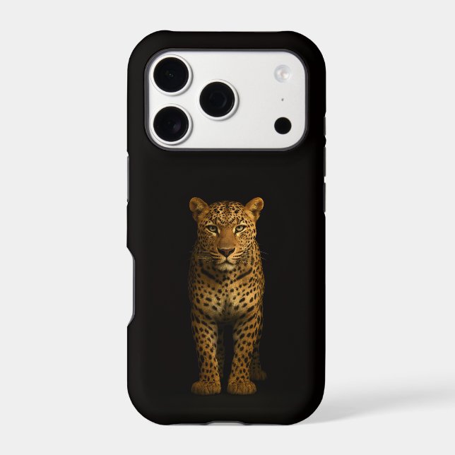Black 4 Luxe iPhone 17 Pro, Majestic Leopard (Back)