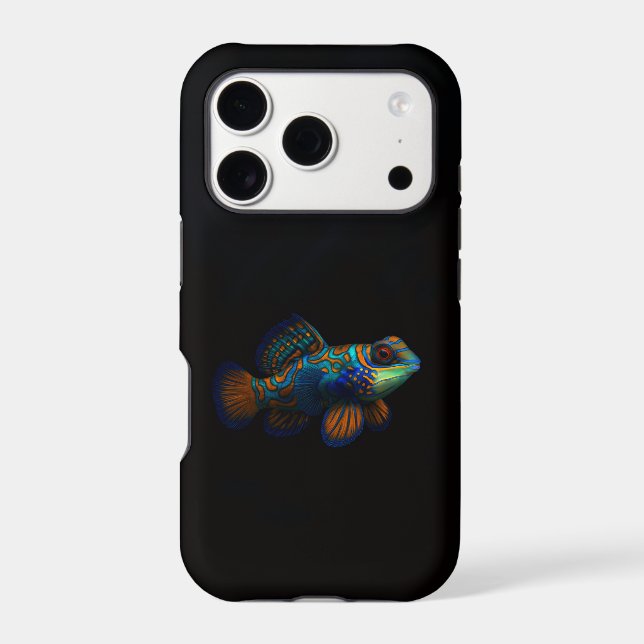 Black 4 Luxe iPhone 17 Pro, Mandarin Dragonet (Back)