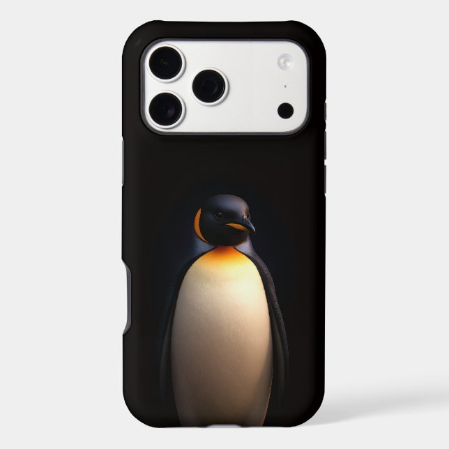 Black 4 Luxe iPhone 17 Pro Max Emperor Penguin (Back)