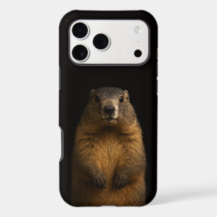 Black 4 Luxe iPhone 17 Pro Max, Fluffy Marmot