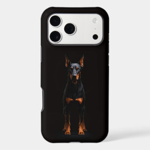 Black 4 Luxe iPhone 17 Pro Max, Guardian Doberman