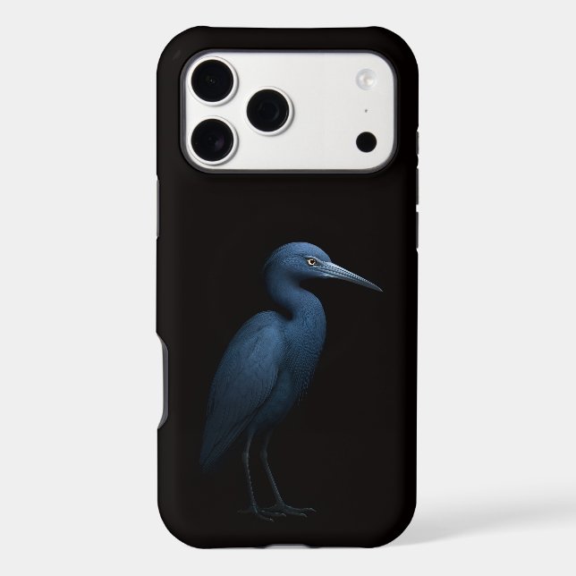 Black 4 Luxe iPhone 17 Pro Max Little Blue Heron (Back)