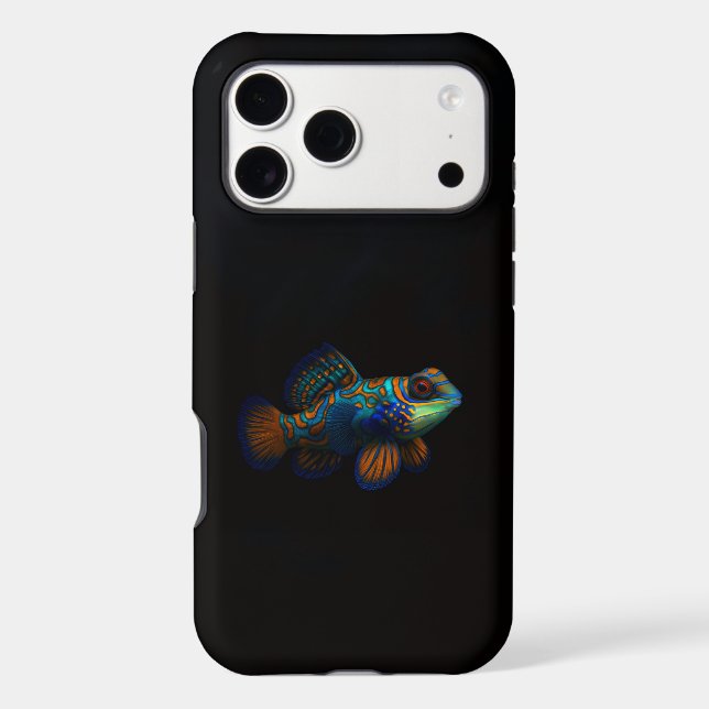 Black 4 Luxe iPhone 17 Pro Max Mandarin Dragonet (Back)