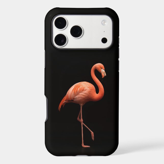 Black 4 Luxe iPhone 17 Pro Max Pink Flamingo  (Back)