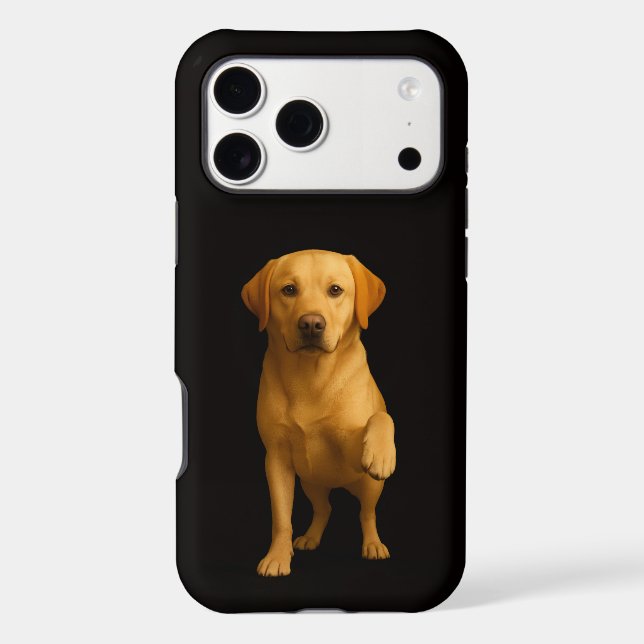 Black 4 Luxe iPhone 17 Pro Max, Tender Labrador (Back)